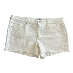 Universal Thread White Jean Shorts 18/34